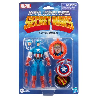 Marvel Legends 6" Secret Wars Captain America Action Figure