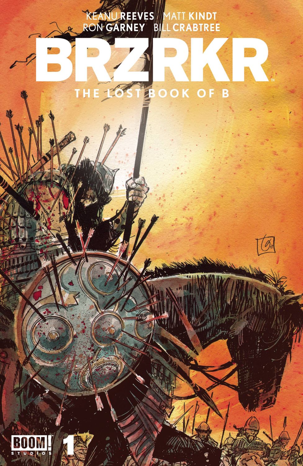 BRZRKR THE LOST BOOK OF B #1 CVR A GARNEY (MR) BOOM! STUDIOS (11th September 2024)