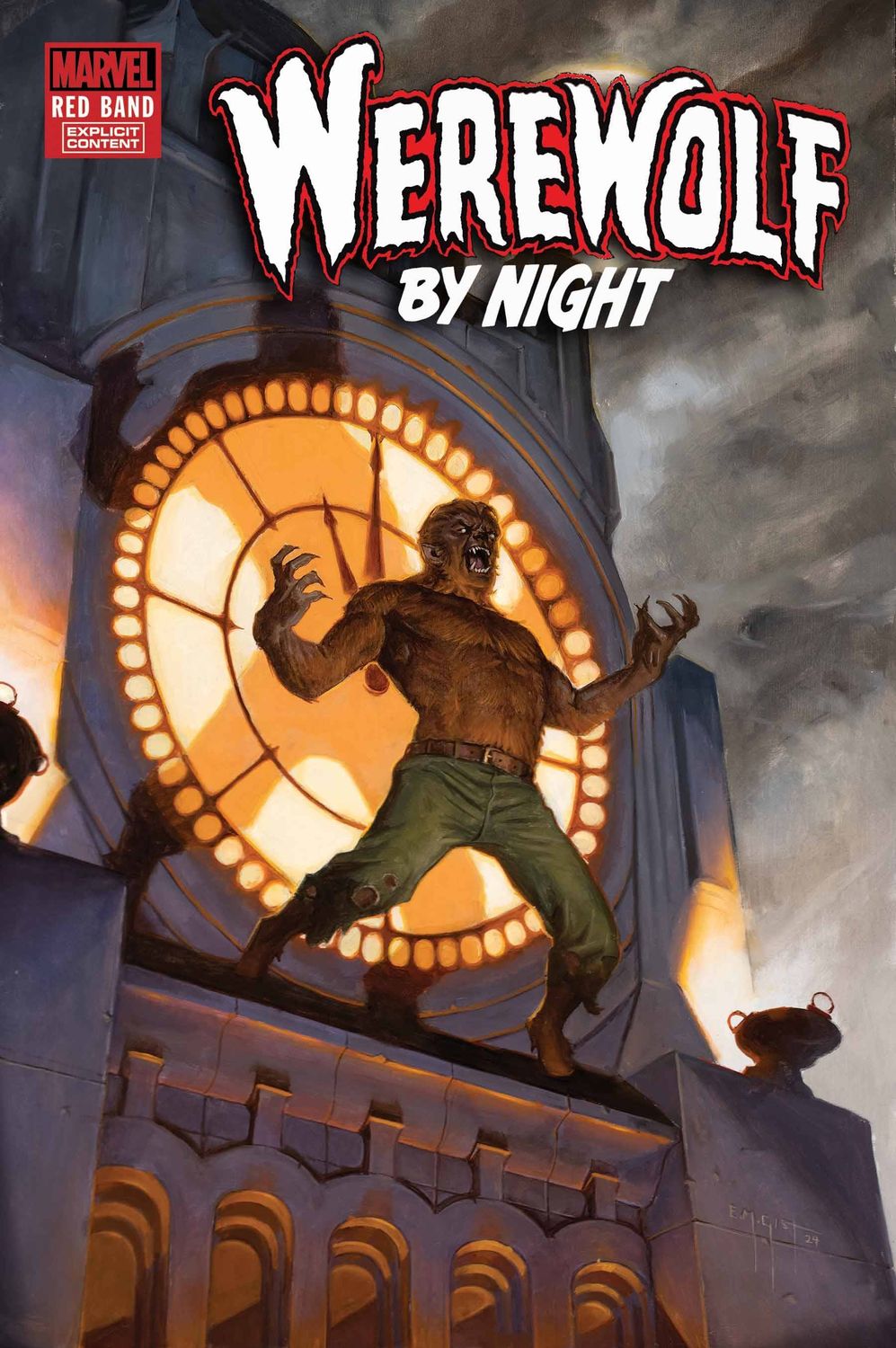 WEREWOLF BY NIGHT RED BAND #2 (POLYBAGGED) MARVEL COMICS                                                                               (25th September 2024)
