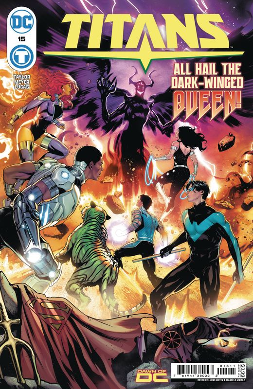 TITANS #15 CVR A LUCAS MEYER DC COMICS                                                                           (25th September 2024)
