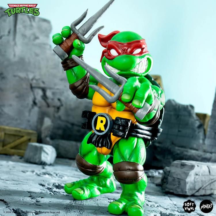 **PRE ORDER** Mondo Teenage Mutant Ninja Turtles Raphael Soft Vinyl Figure