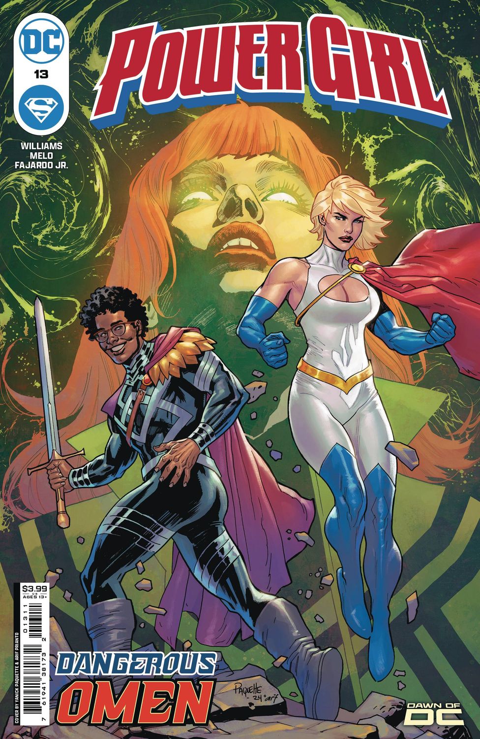 POWER GIRL #13 CVR A YANICK PAQUETTE DC COMICS                                                                                     (25th September 2024)