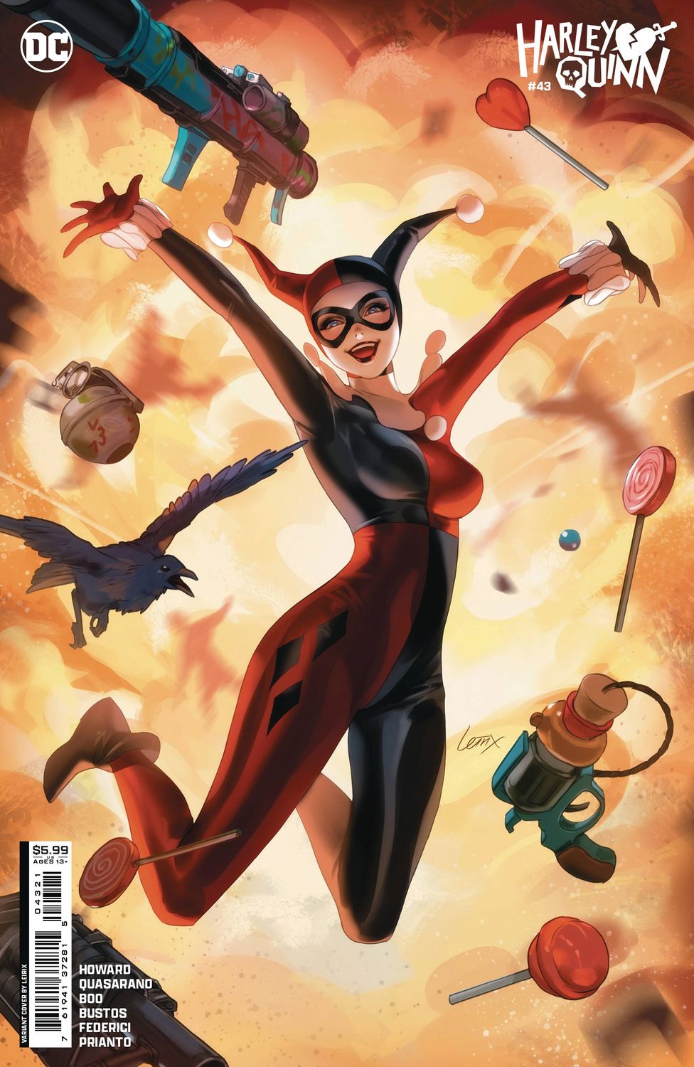 HARLEY QUINN #43 CVR B LESLEY LEIRIX LI CSV DC COMICS                                                                                       (25th September 2024)