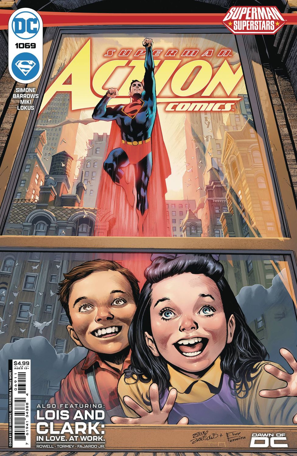 ACTION COMICS #1069 CVR A EDDY BARROWS & EBER FERREIRA DC COMICS                                                                                    (25th September 2024)