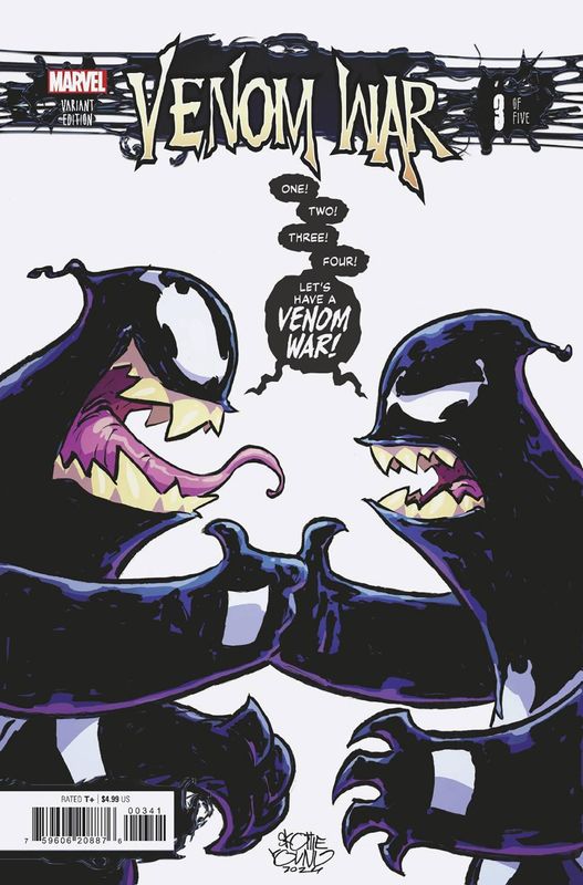 VENOM WAR #3 (OF 5) SKOTTIE YOUNG VAR MARVEL COMICS                                                                                      (2nd October 2024)