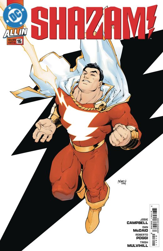 SHAZAM #16 CVR A GLEB MELNIKOV DC COMICS                                                                                      (2nd October 2024)