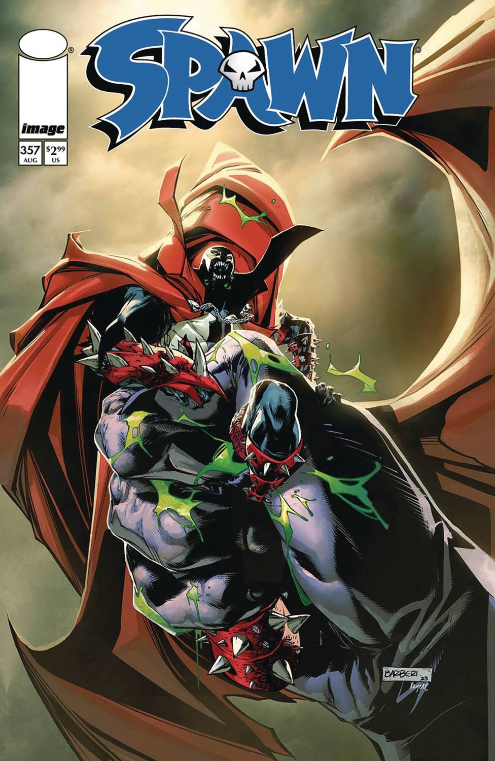 SPAWN #357 CVR B BARBERI IMAGE COMICS                                                                                      (2nd October 2024)