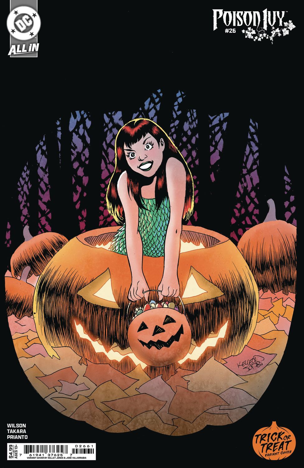 POISON IVY #26 CVR D KELLEY JONES TRICK OR TREAT CSV DC COMICS                                                                                     (2nd October 2024)