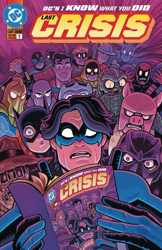 DCS I KNOW WHAT YOU DID LAST CRISIS #1 OS CVR A DAN HIPP DC COMICS                                                                                      (2nd October 2024)