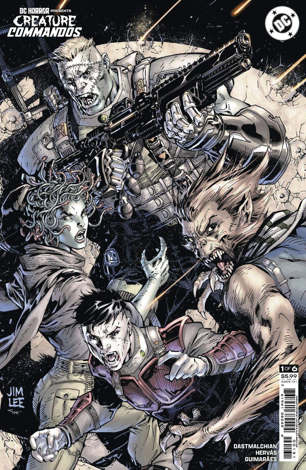 DC HORROR PRES CREATURE COMMANDOS #1 (OF 6) CVR C LEE CSV DC COMICS                                                                                      (2nd October 2024)