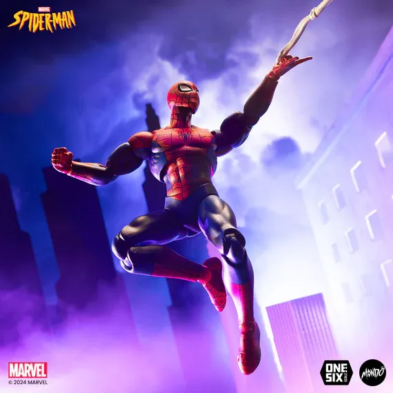 **PRE ORDER** Mondo Spider-Man: The Animated Series Spider Man 1/6 Scale Figure