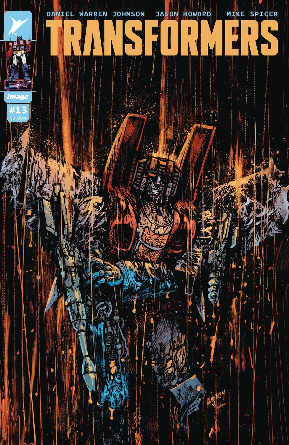 TRANSFORMERS 13 CVR A JOHNSON & SPICER IMAGE COMICS (9th October 2024)