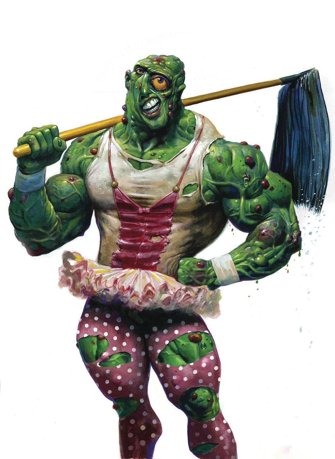 TOXIC AVENGER #1 (OF 5) CVR D HARPER BAGGED W TC CARD (MR) AHOY COMICS                                                                                      (9th October 2024)