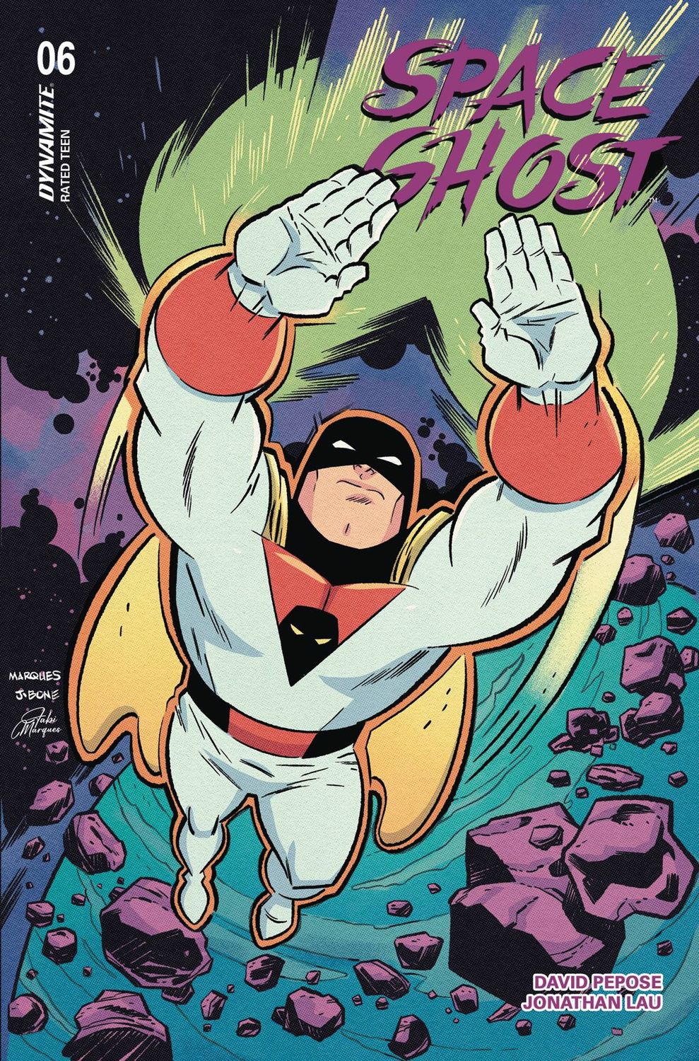 SPACE GHOST #6 CVR D MARQUES & BONE DYNAMITE                                                                                       (9th October 2024)