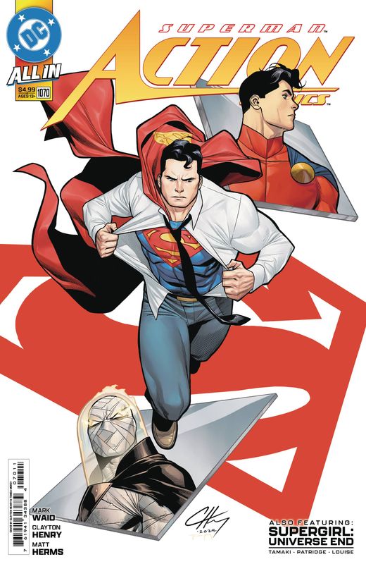 ACTION COMICS #1070 CVR A CLAYTON HENRY DC COMICS                                                                                        (9th October 2024)