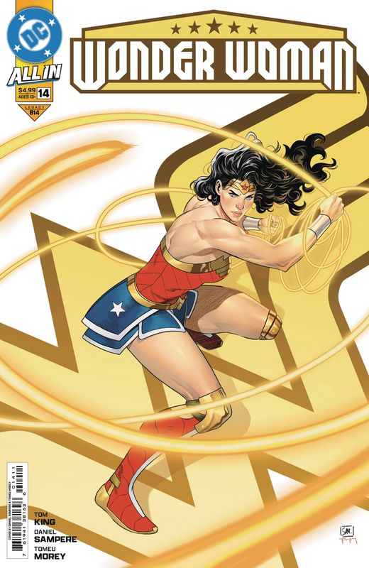 WONDER WOMAN #14 CVR A DANIEL SAMPERE DC COMICS                                                                                      (16th October 2024)