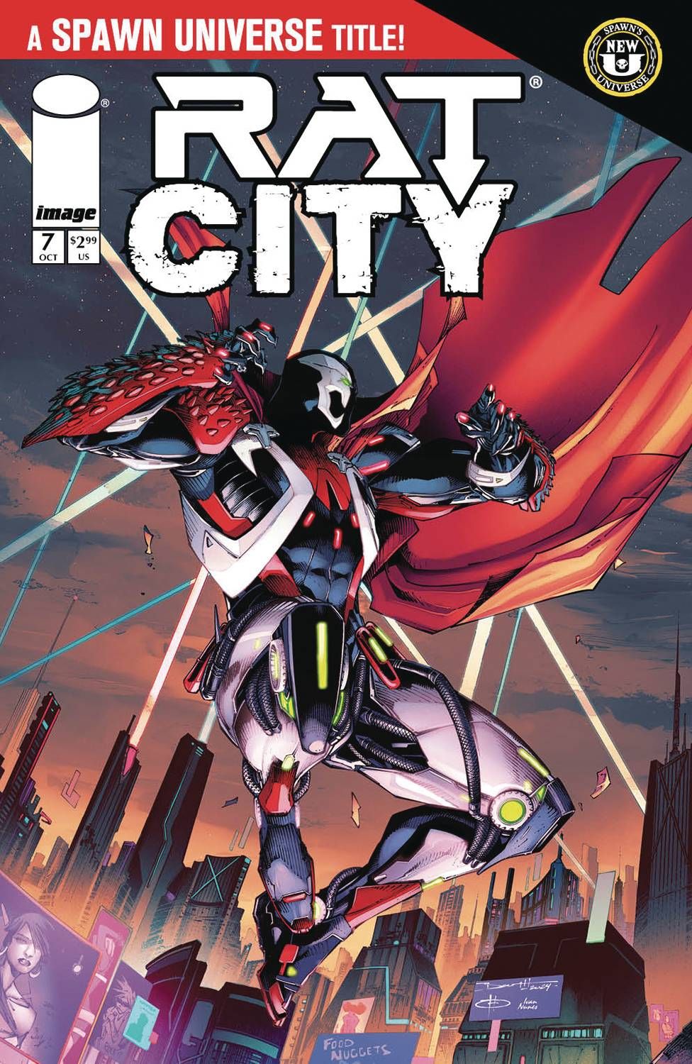 SPAWN RAT CITY #7 CVR A BOOTH IMAGE COMICS                                                                                    (16th October 2024)