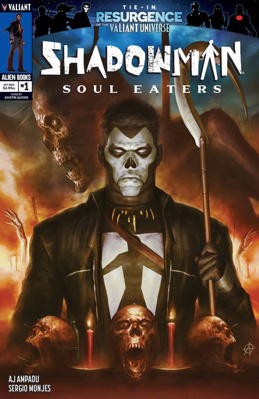 SHADOWMAN SOUL EATERS #1 (OF 4) CVR A ALESSIO (MR) VALIANT                                                                                    (16th October 2024)