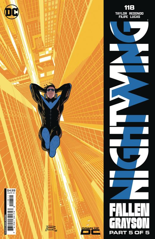 NIGHTWING #118 CVR A BRUNO REDONDO DC COMICS                                                                                    (16th October 2024)