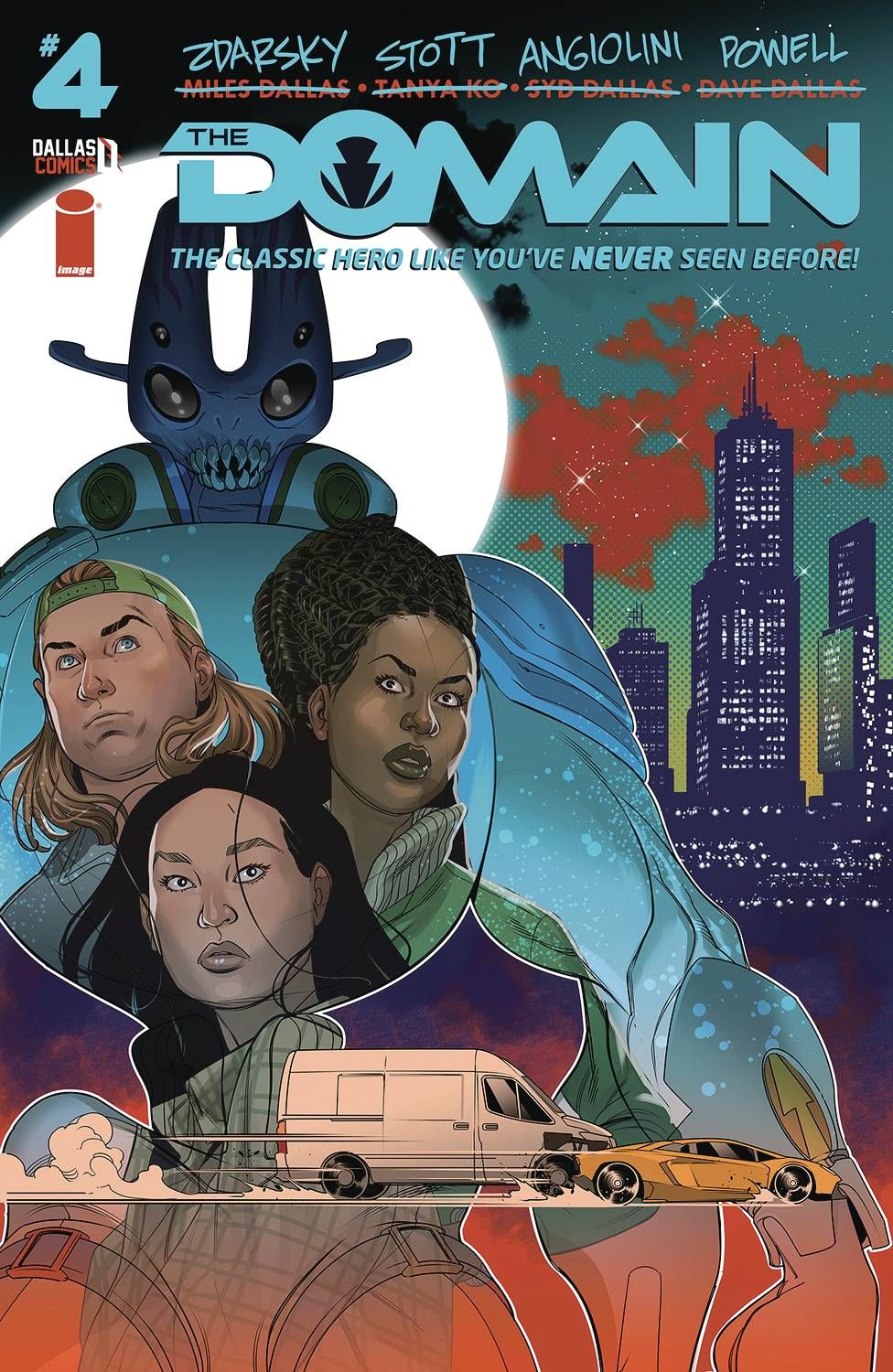 DOMAIN #4 (OF 5) CVR A STOTT IMAGE COMICS                                                                                     (16th October 2024)
