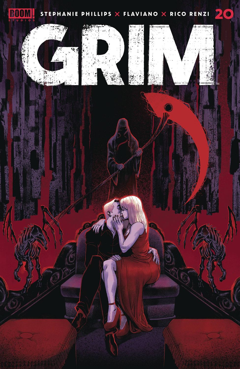 GRIM #20 CVR A FLAVIANO BOOM! STUDIOS                                                                                     (16th October 2024)