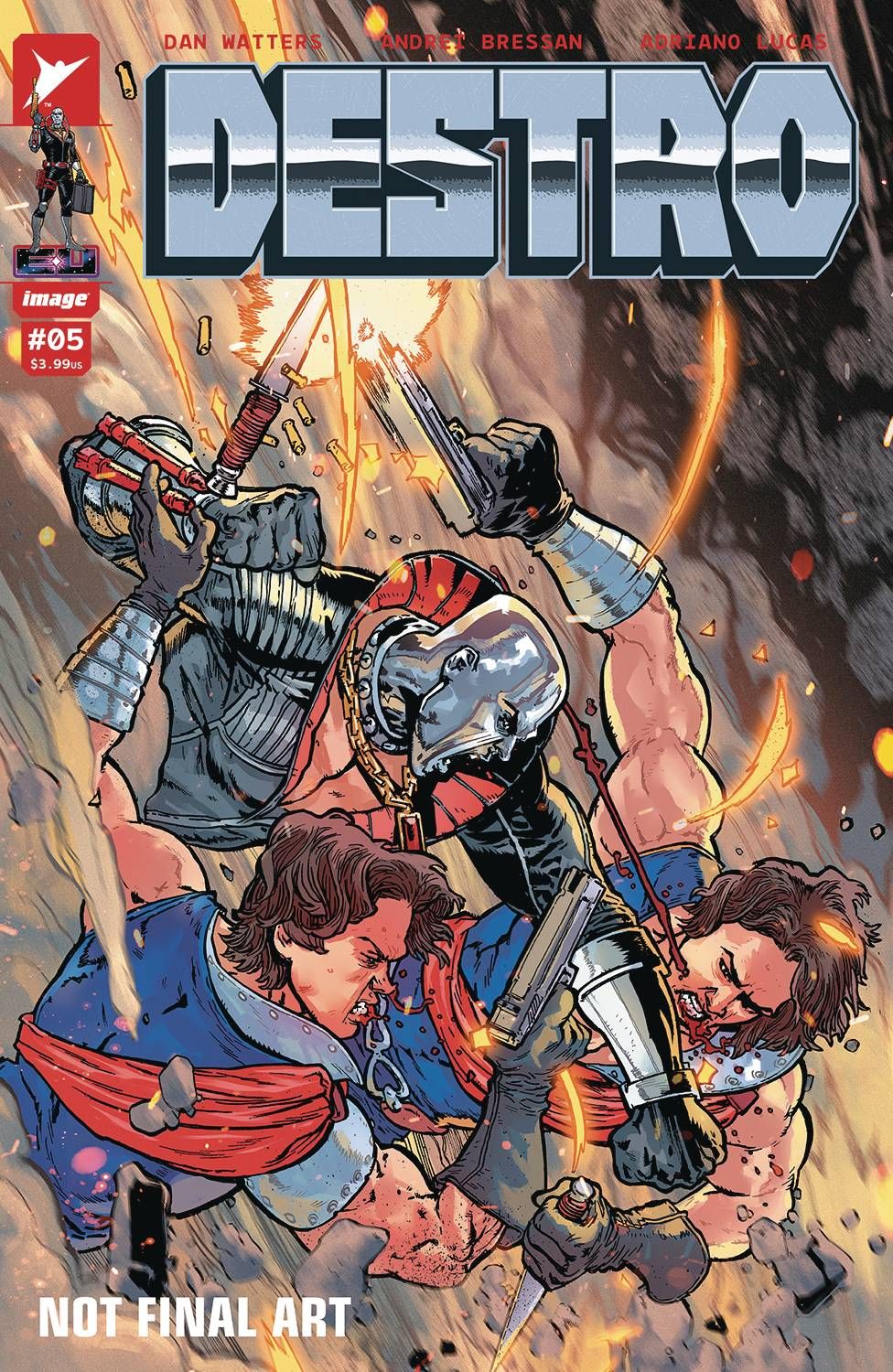 DESTRO #5 (OF 5) CVR A BRESSAN & LUCAS IMAGE COMICS                                                                                     (16th October 2024)
