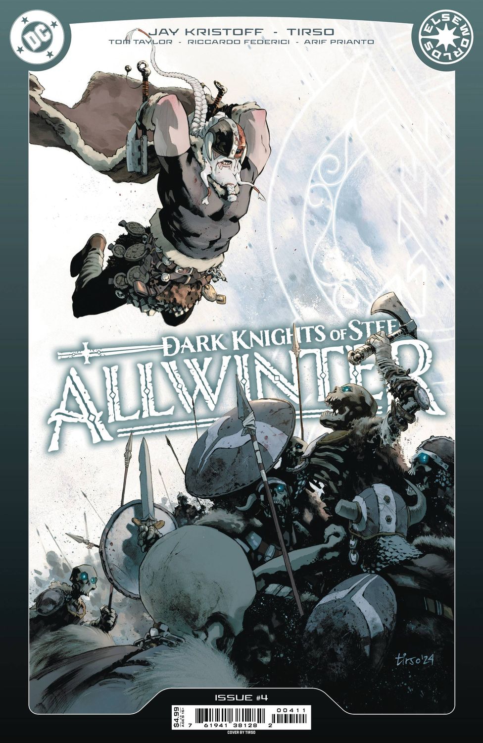 DARK KNIGHTS OF STEEL ALLWINTER #4 (OF 6) CVR A TIRSO DC COMICS                                                                                     (16th October 2024)