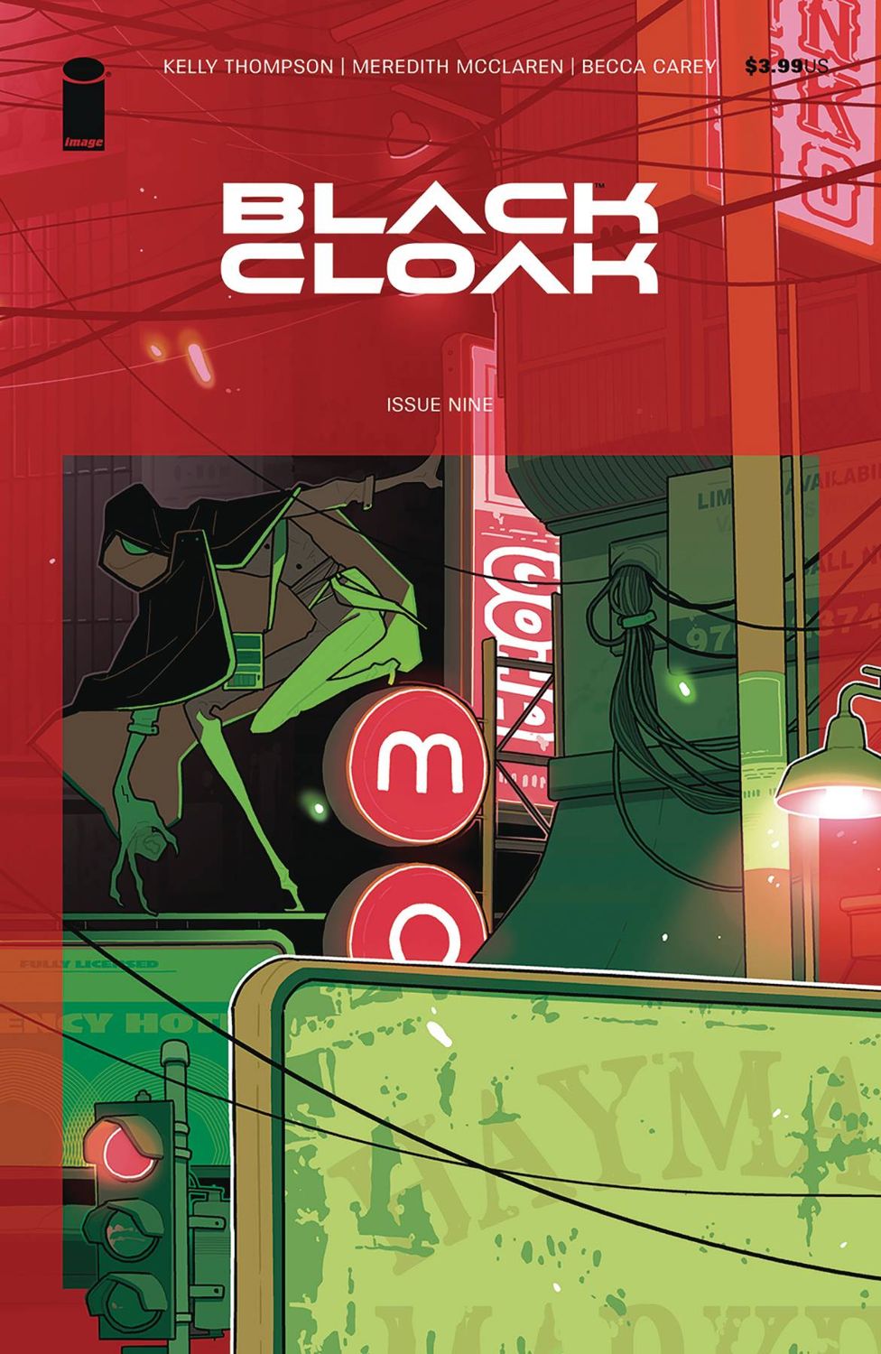 BLACK CLOAK #9 IMAGE COMICS                                                                                     (16th October 2024)