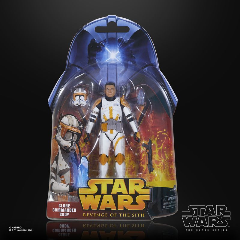 Star Wars The Black Series 6" Clone Commander Cody (Revenge of the Sith) 20th Anniversary