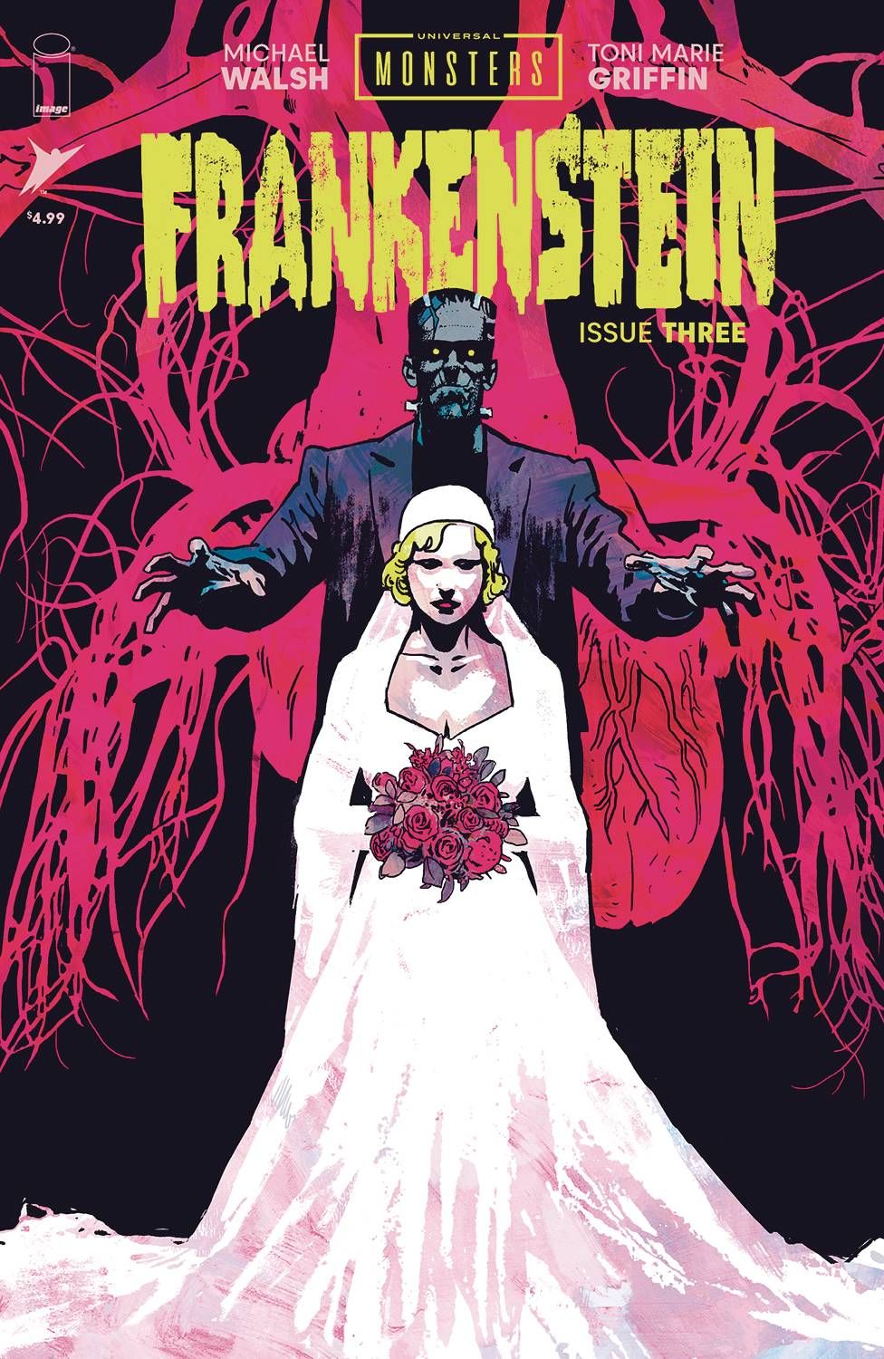 UNIVERSAL MONSTERS FRANKENSTEIN #3 (OF 4) CVR A WALSH IMAGE COMICS                                                                                   (23rd October 2024)