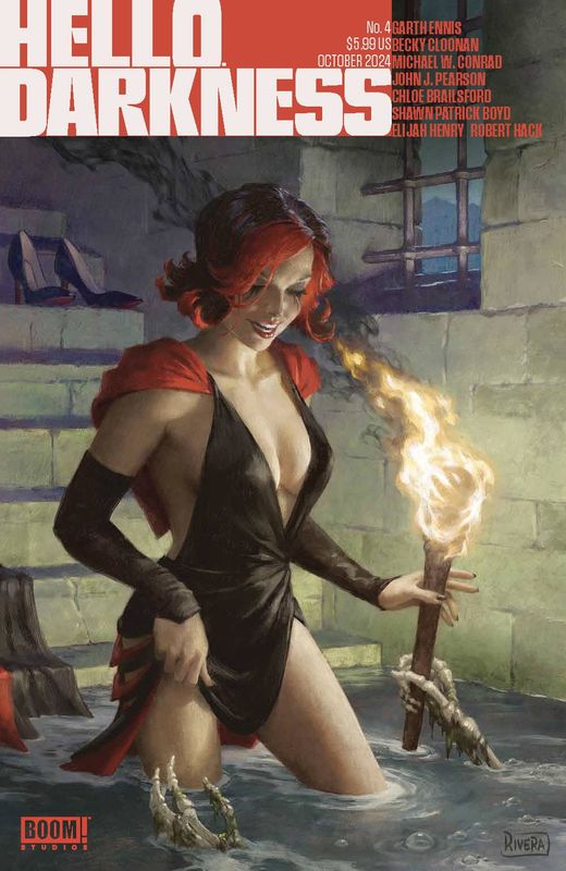 HELLO DARKNESS #4 CVR A RIVERA (MR) BOOM! STUDIOS                                                                                  (23rd October 2024)