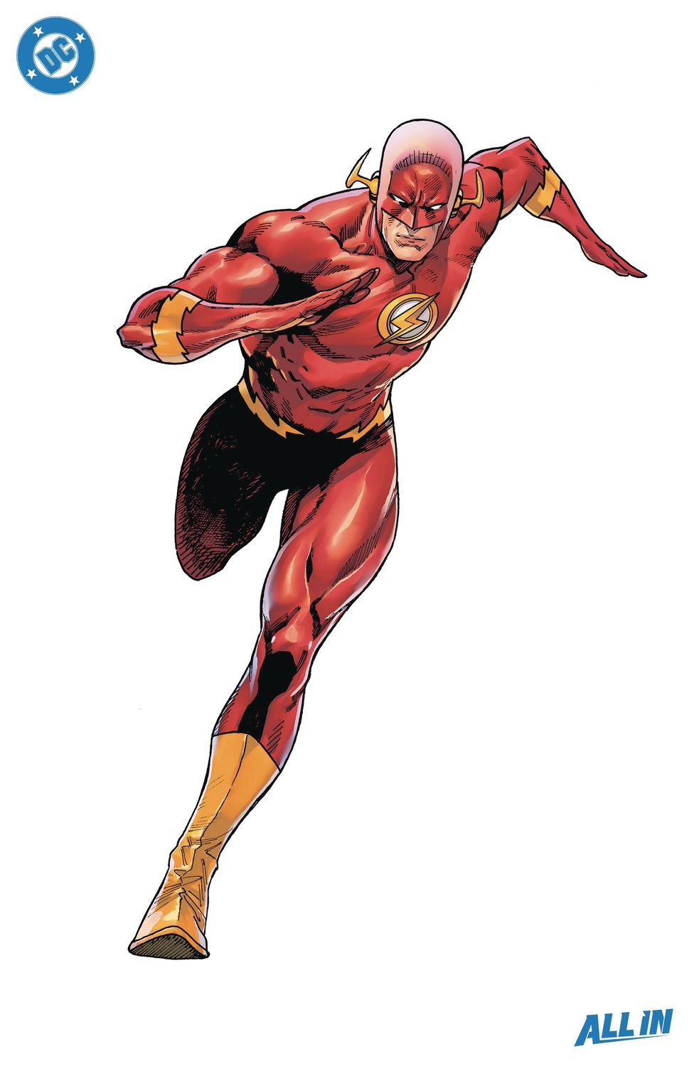 FLASH #14 CVR D DANIEL SAMPERE ALL IN FOIL VAR DC COMICS                                                                                            (23rd October 2024)