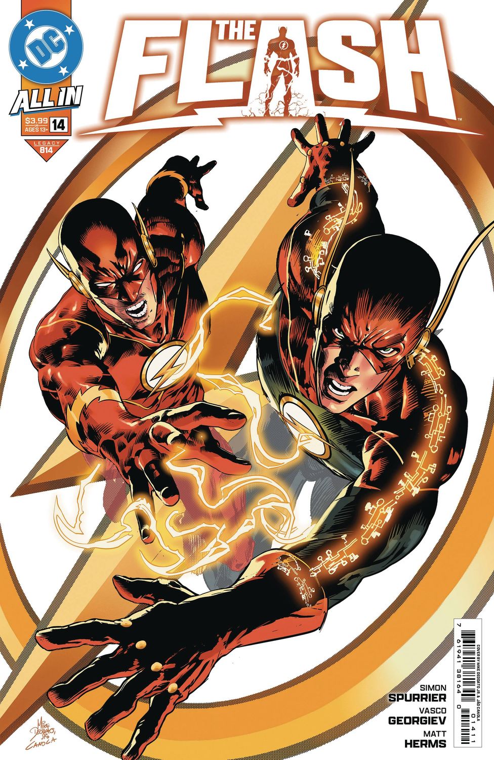 FLASH #14 CVR A MIKE DEODATO JR DC COMICS                                                                                            (23rd October 2024)