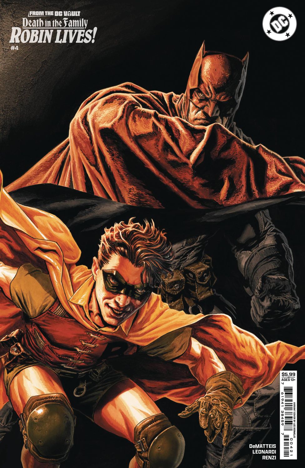 FTDCV DEATH IT FAMILY ROBIN LIVES #4 (OF 4) CVR B BERMEJO DC COMICS                                                                                            (23rd October 2024)