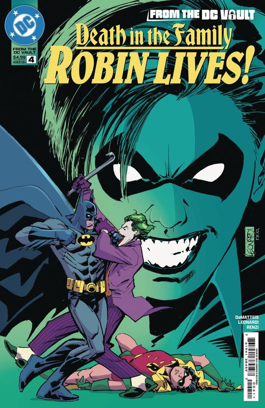 FTDCV DEATH IT FAMILY ROBIN LIVES #4 (OF 4) CVR A LEONARDI DC COMICS (23rd October 2024) FTDCV DEATH IT FAMILY ROBIN LIVES #4 (OF 4) CVR A LEONARDI DC COMICS (23rd October 2024)