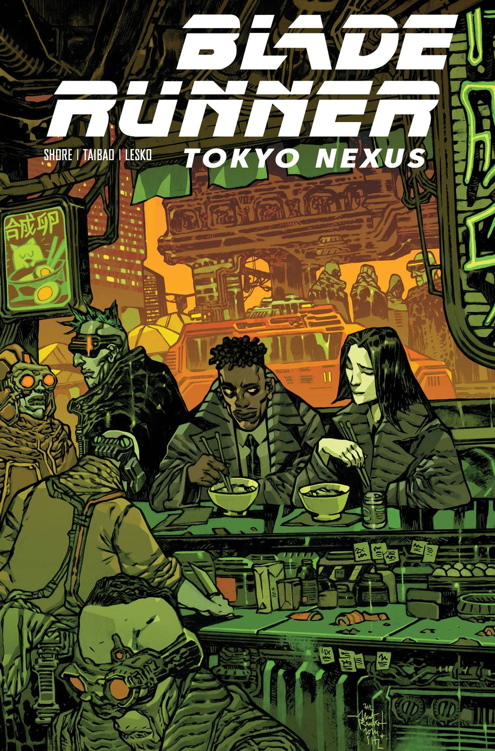 BLADE RUNNER TOKYO NEXUS #4 (OF 4) CVR A REBELKA (MR) TITAN COMICS                                                                                            (23rd October 2024)