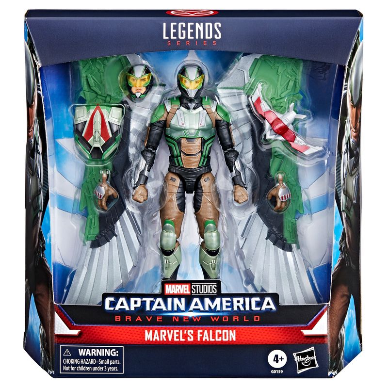 Marvel Legends Series Marvel’s Falcon, Captain America: Brave New World Deluxe 6 Inch Action Figure