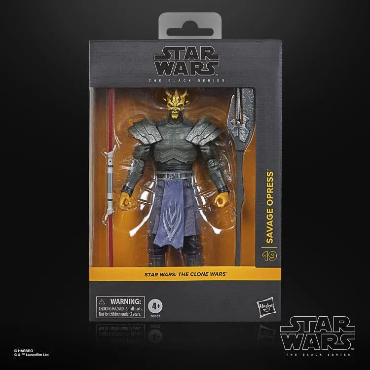 Star Wars The Black Series 6" Savage Opress (The Clone Wars) Deluxe Action Figure