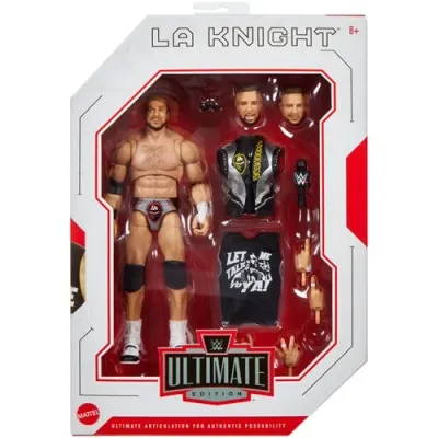 WWE Ultimate Edition LA Knight Action Figure (Wave 23)