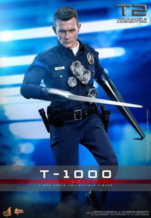 **PRE ORDER** Hot Toys Terminator 2 Judgement Day: T 1000 (Version 2.0)