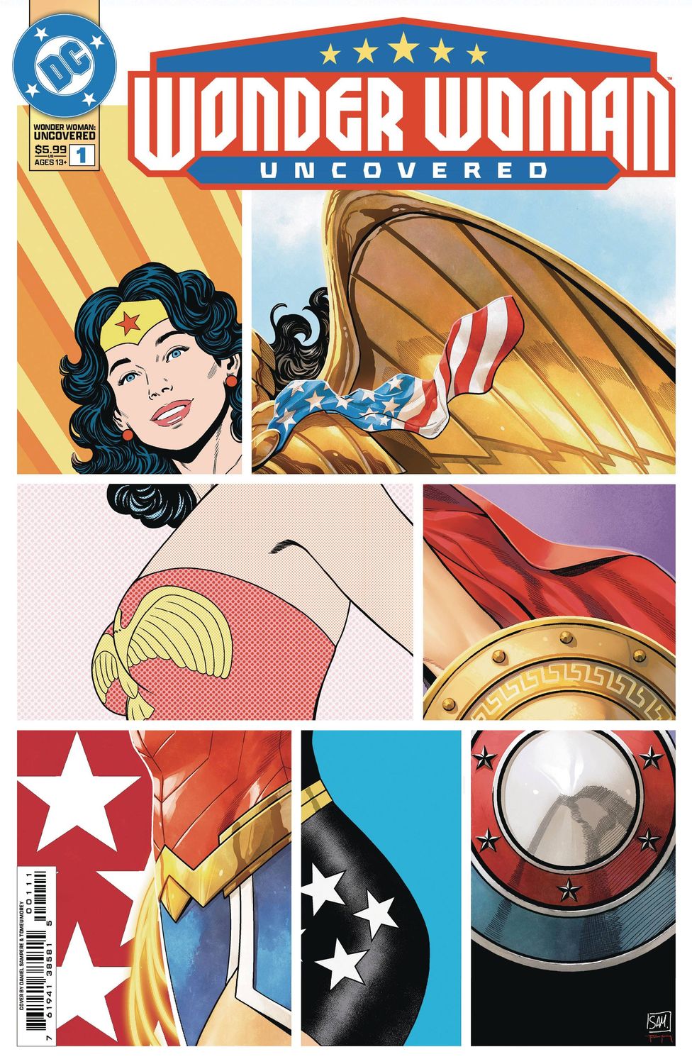WONDER WOMAN UNCOVERED #1 OS CVR A DANIEL SAMPERE DC COMICS                                                                                      (30th October 2024)