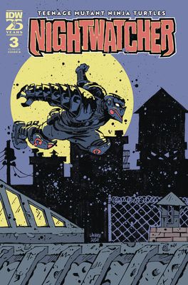 TEENAGE MUTANT NINJA TURTLES NIGHTWATCHER #3 CVR B LANKRY IDW                                                                                       (6th November 2024)