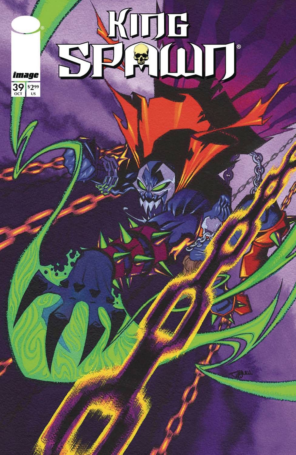 KING SPAWN #39 CVR A CRYSTAL IMAGE COMICS                                                                                      (6th November 2024)