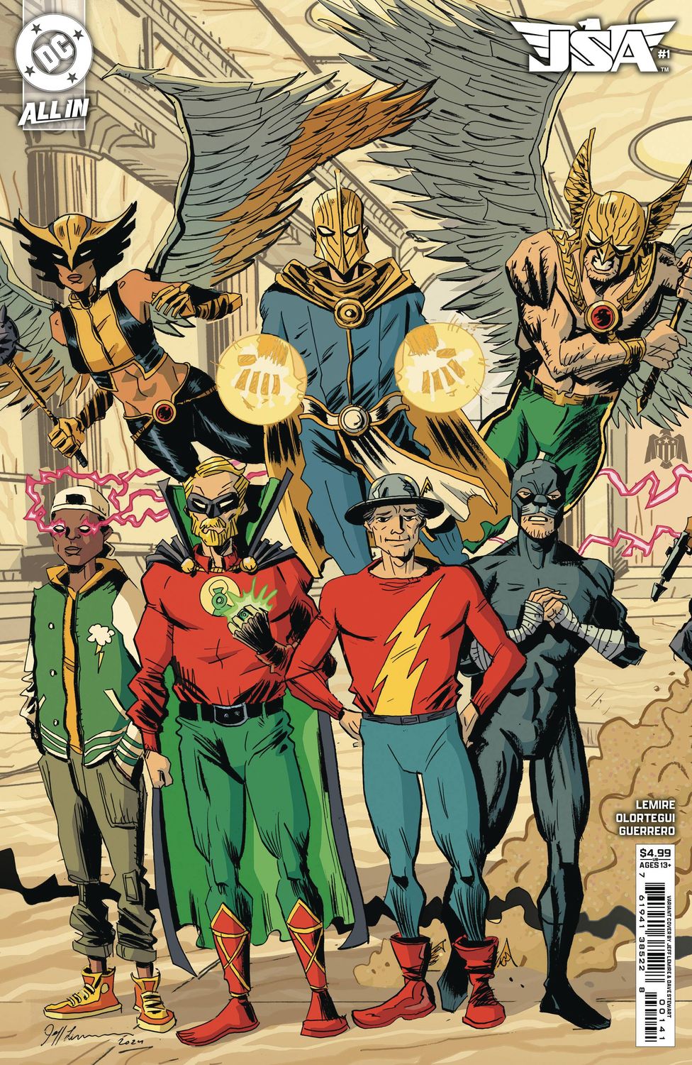 JSA #1 CVR D JEFF LEMIRE CSV DC COMICS                                                                                      (6th November 2024)