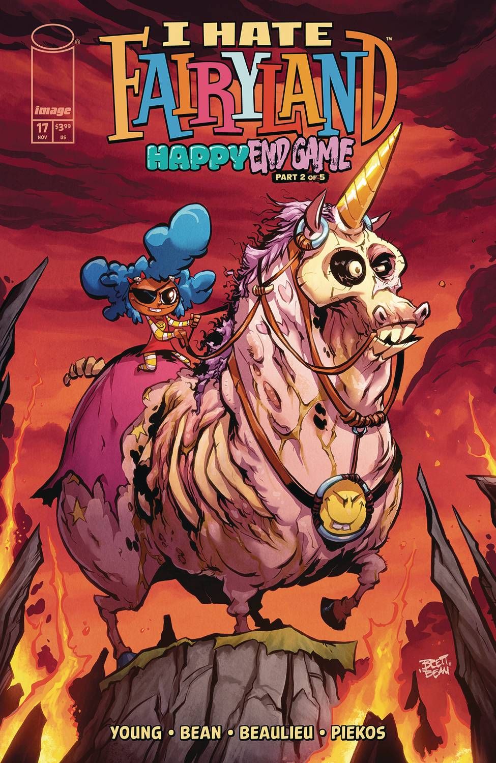 I HATE FAIRYLAND #17 CVR A BEAN (MR) IMAGE COMICS                                                                                       (6th November 2024)