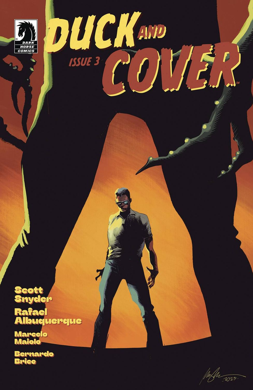 DUCK & COVER #3 CVR A ALBUQUERQUE DARK HORSE                                                                                         (6th November 2024)