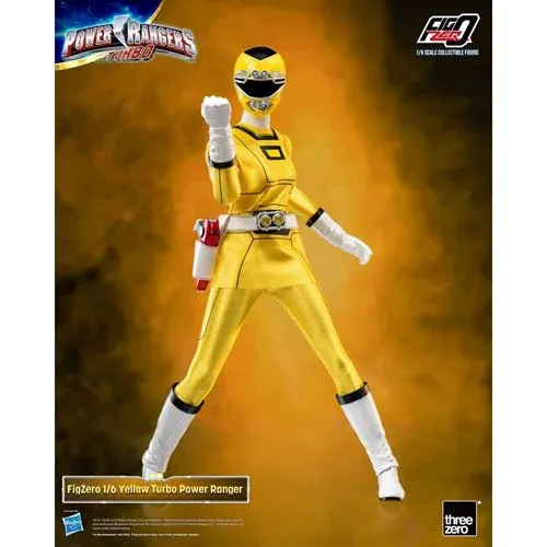 ***PRE ORDER*** Threezero Power Rangers Turbo Yellow Ranger 1/6 Scale Figure