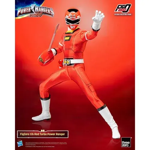 ***PRE ORDER*** Threezero Power Rangers Turbo Red Ranger 1/6 Scale Figure