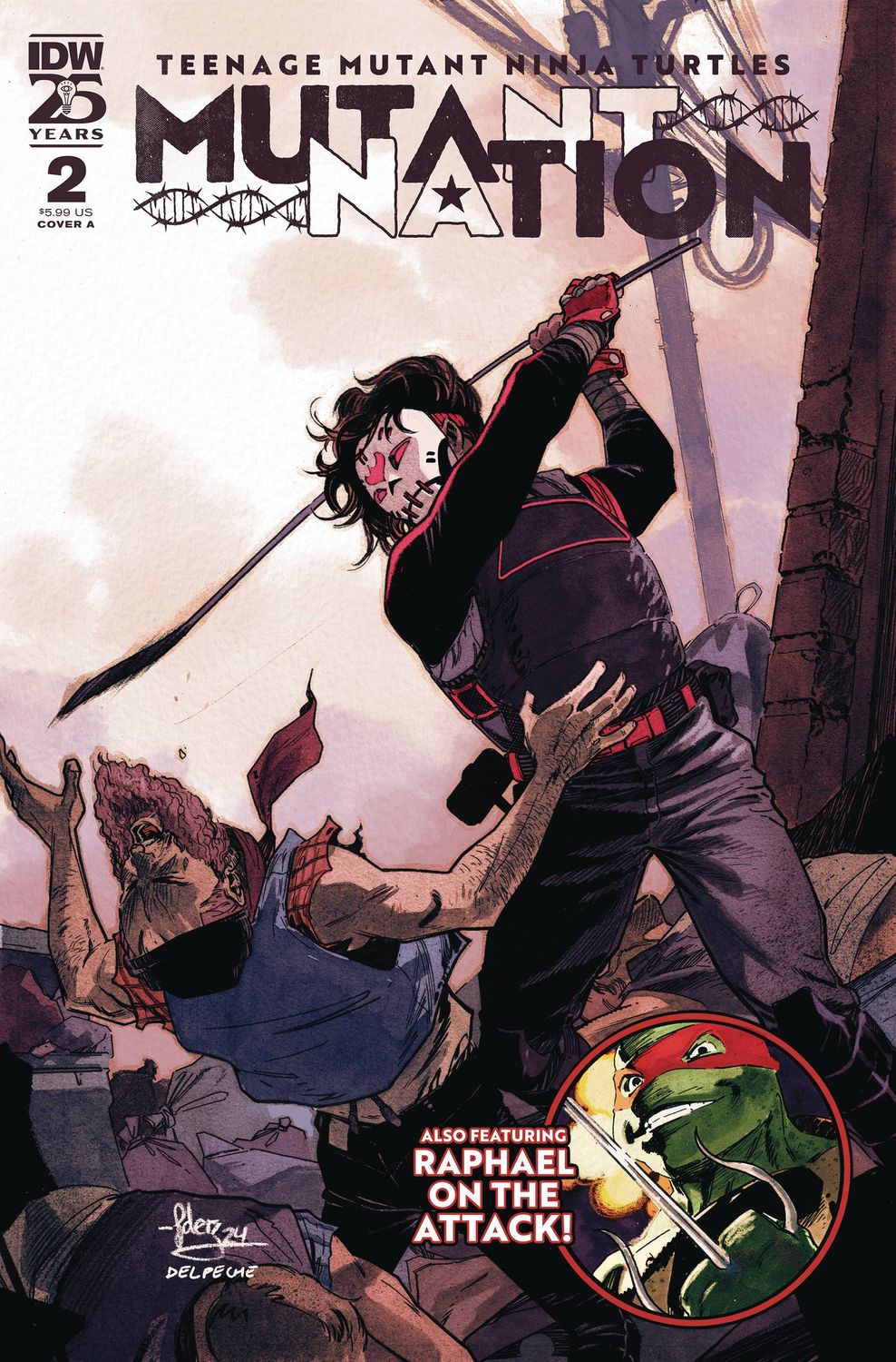 TMNT MUTANT NATION #2 CVR A FERNANDEZ IDW                                                                                       (13th November 2024)