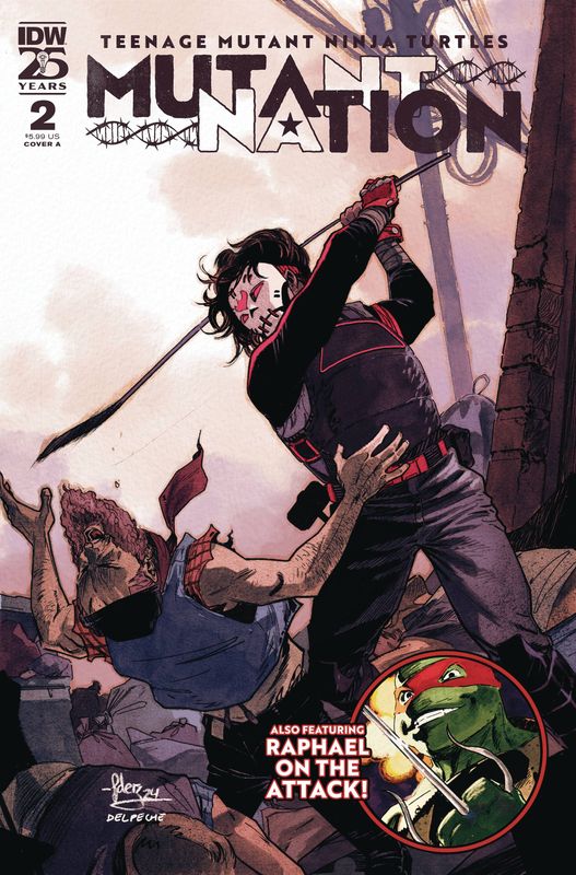 TMNT MUTANT NATION #2 CVR A FERNANDEZ IDW                                                                                       (13th November 2024)